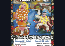 Affiche Festival de Thau 1995