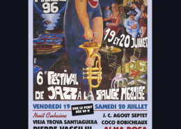 Affiche Festival de Thau 1996