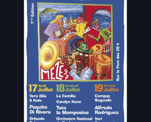 Affiche Festival de Thau 1997