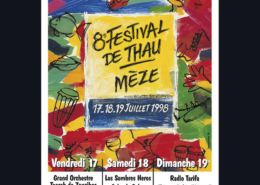 Affiche Festival de Thau 1998