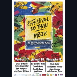 Affiche Festival de Thau 1998