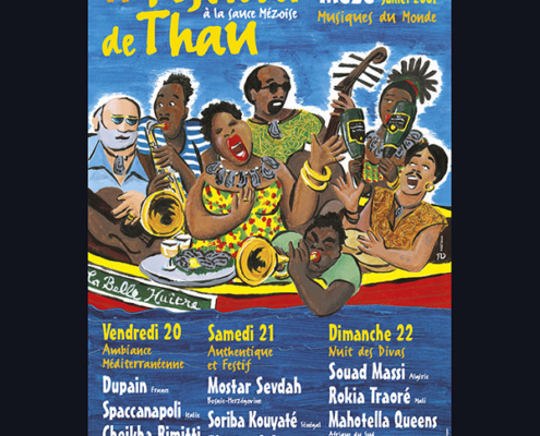 Affiche Festival de Thau 2001